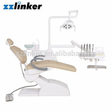 LK-A15 Zzlinker Dental Unit Stuhl mit Oberteil Instrumententräger